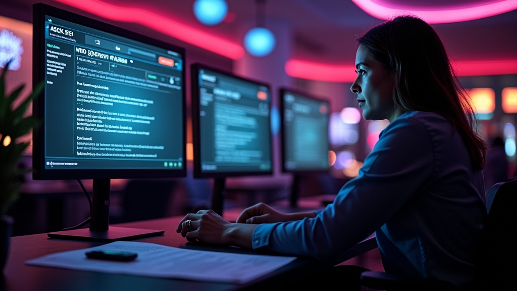 Player checking payment error details at a casino support desk